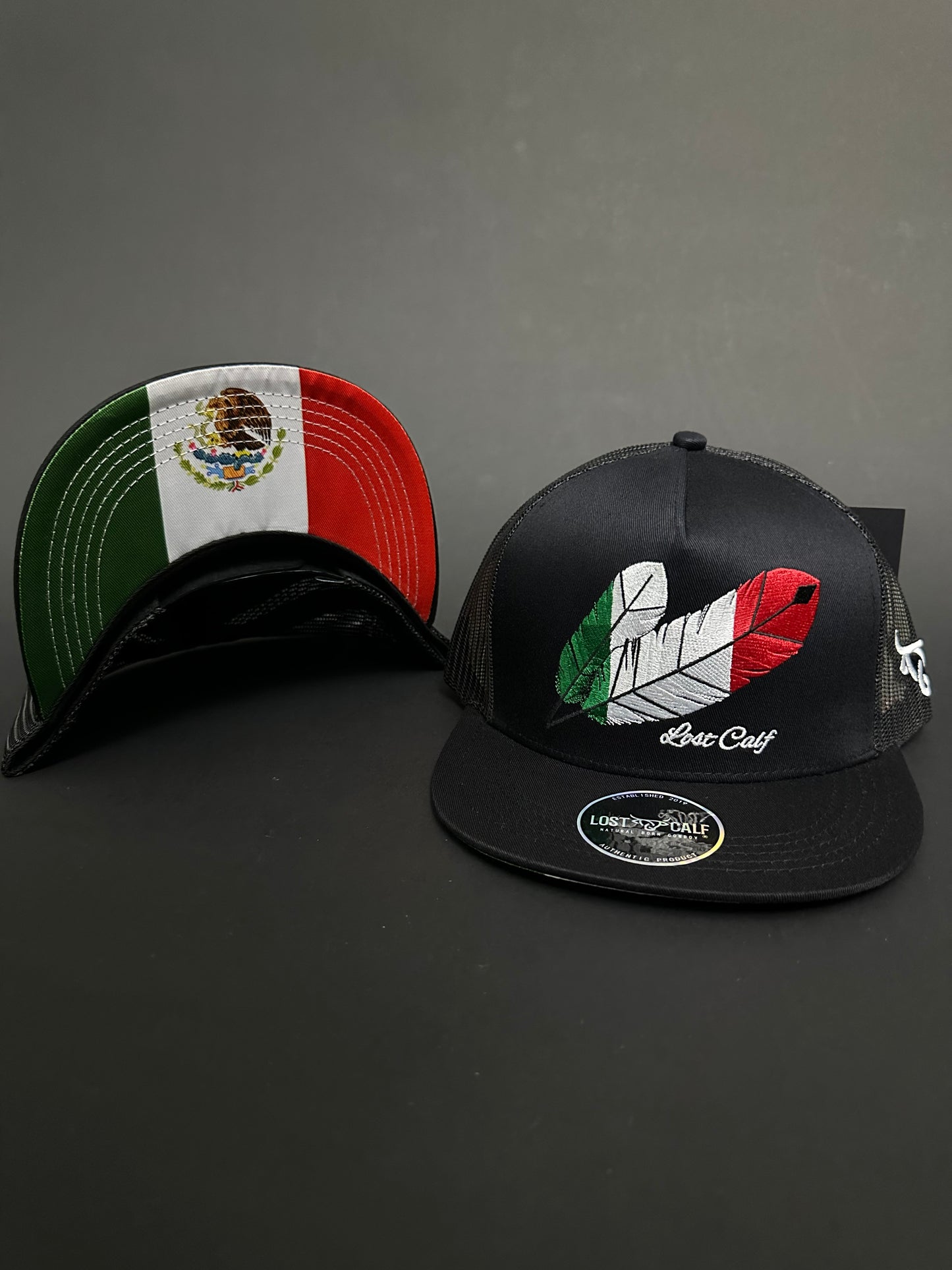 Lost Calf Black Mexico Feather