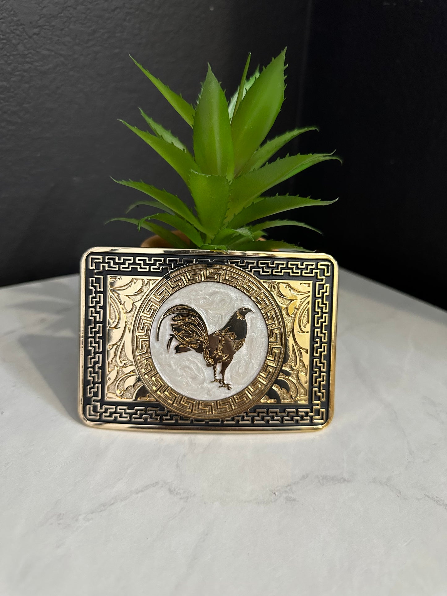 Marble Gallo Belt Buckle