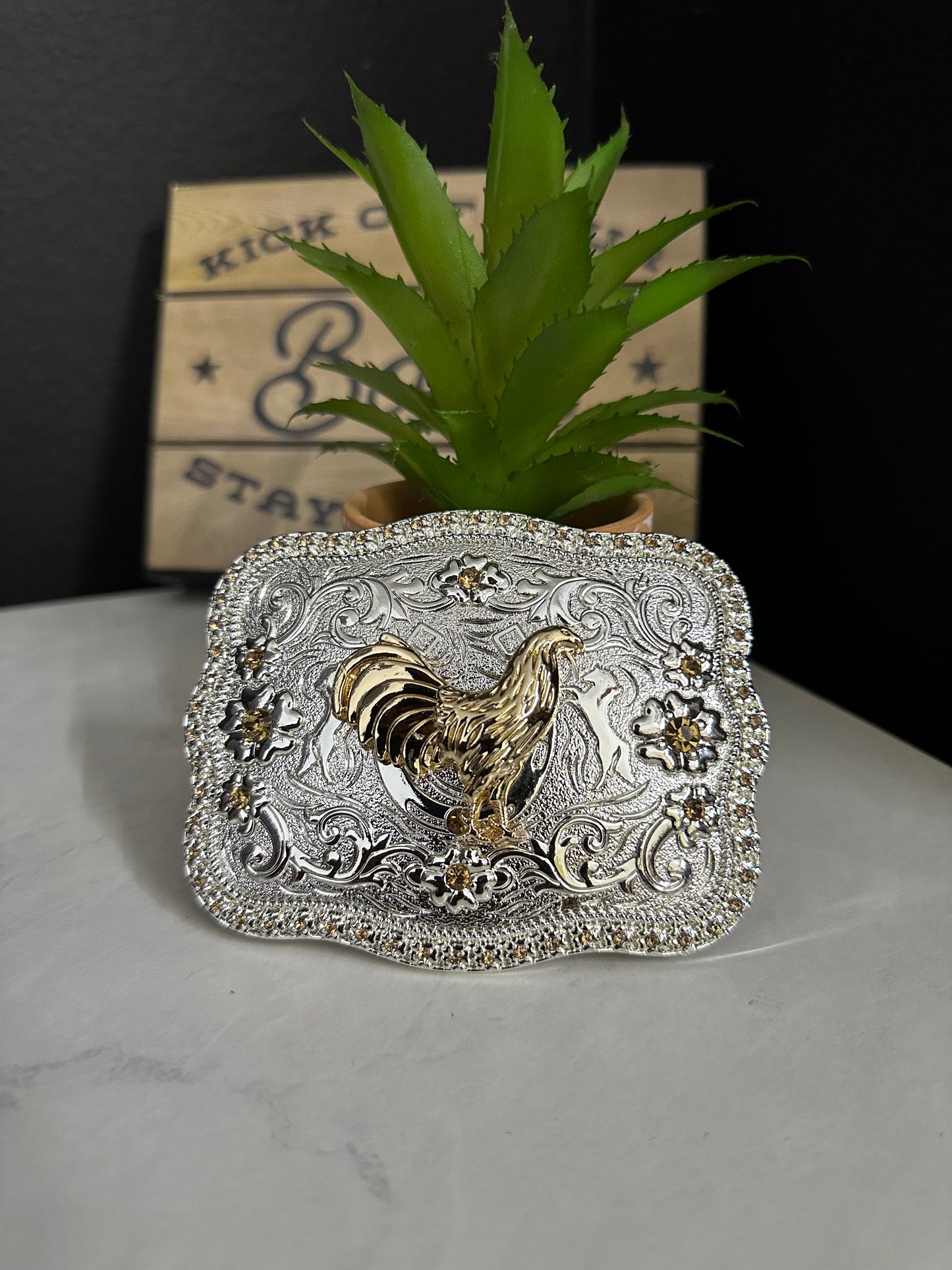 Brahman Gallo Belt Buckle