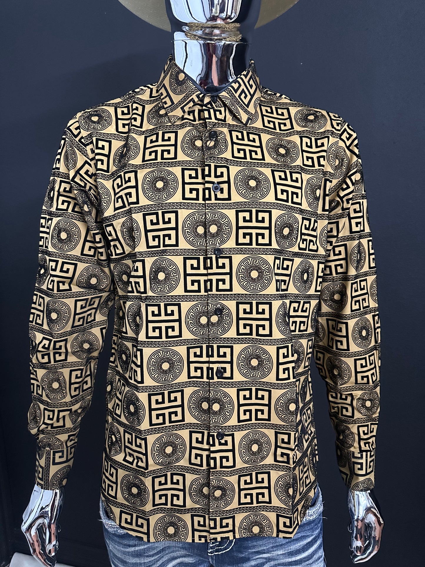 Rocky Flocked Modern Fit Long Sleeve