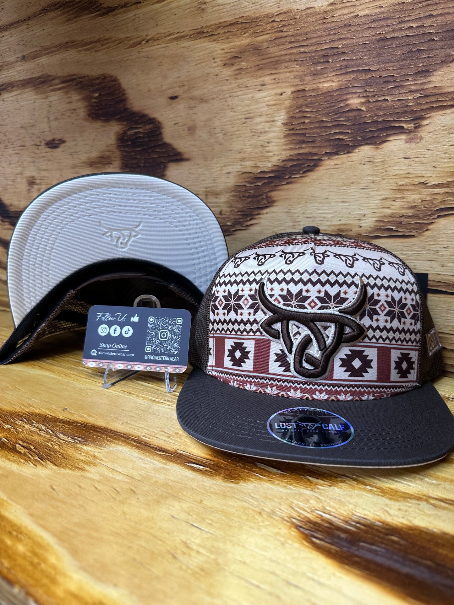 Lost Calf Snapback Native Aztec Alan