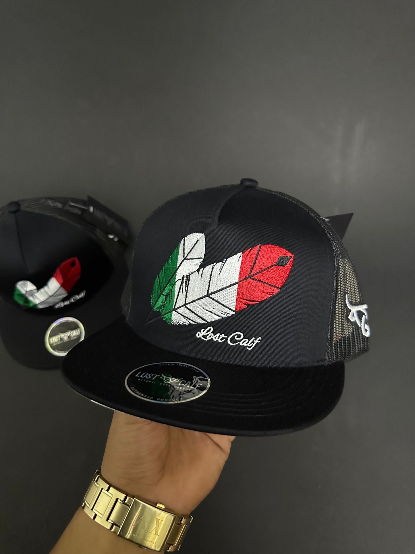 Lost Calf Black Mexico Feather