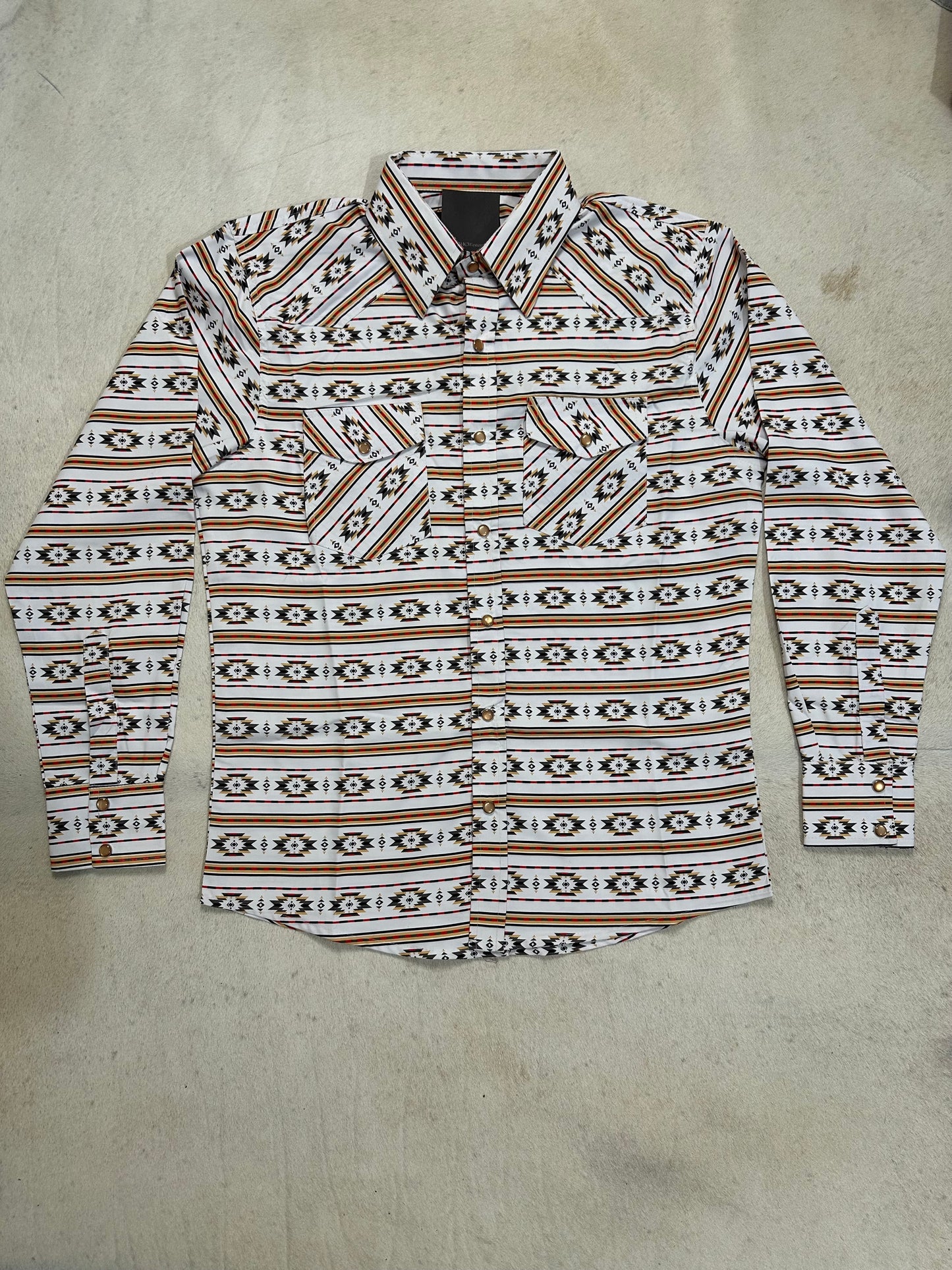 Richard White Az Long Sleeve Snap