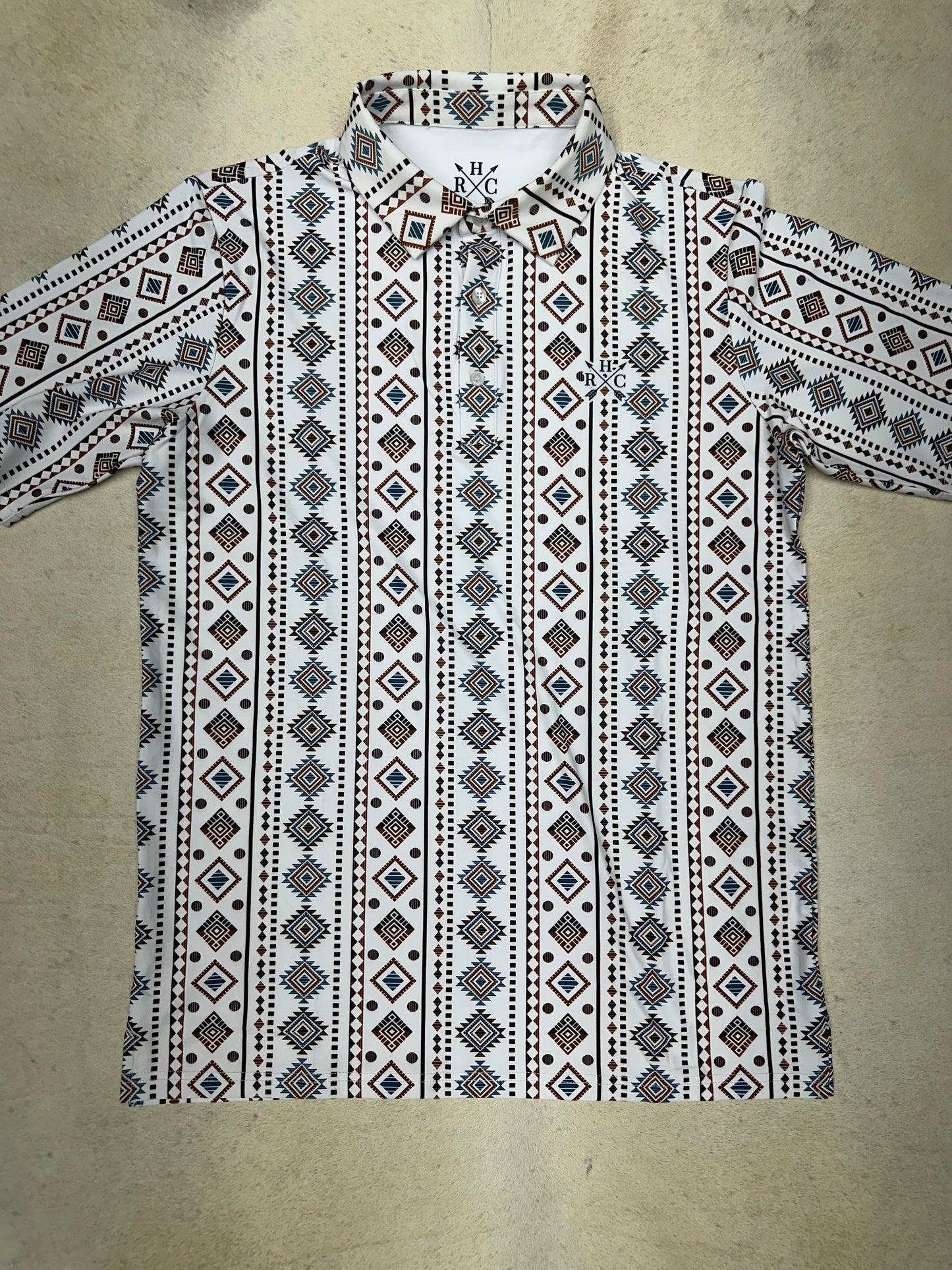 Augustine Dry Fit Aztec Polo Shirt