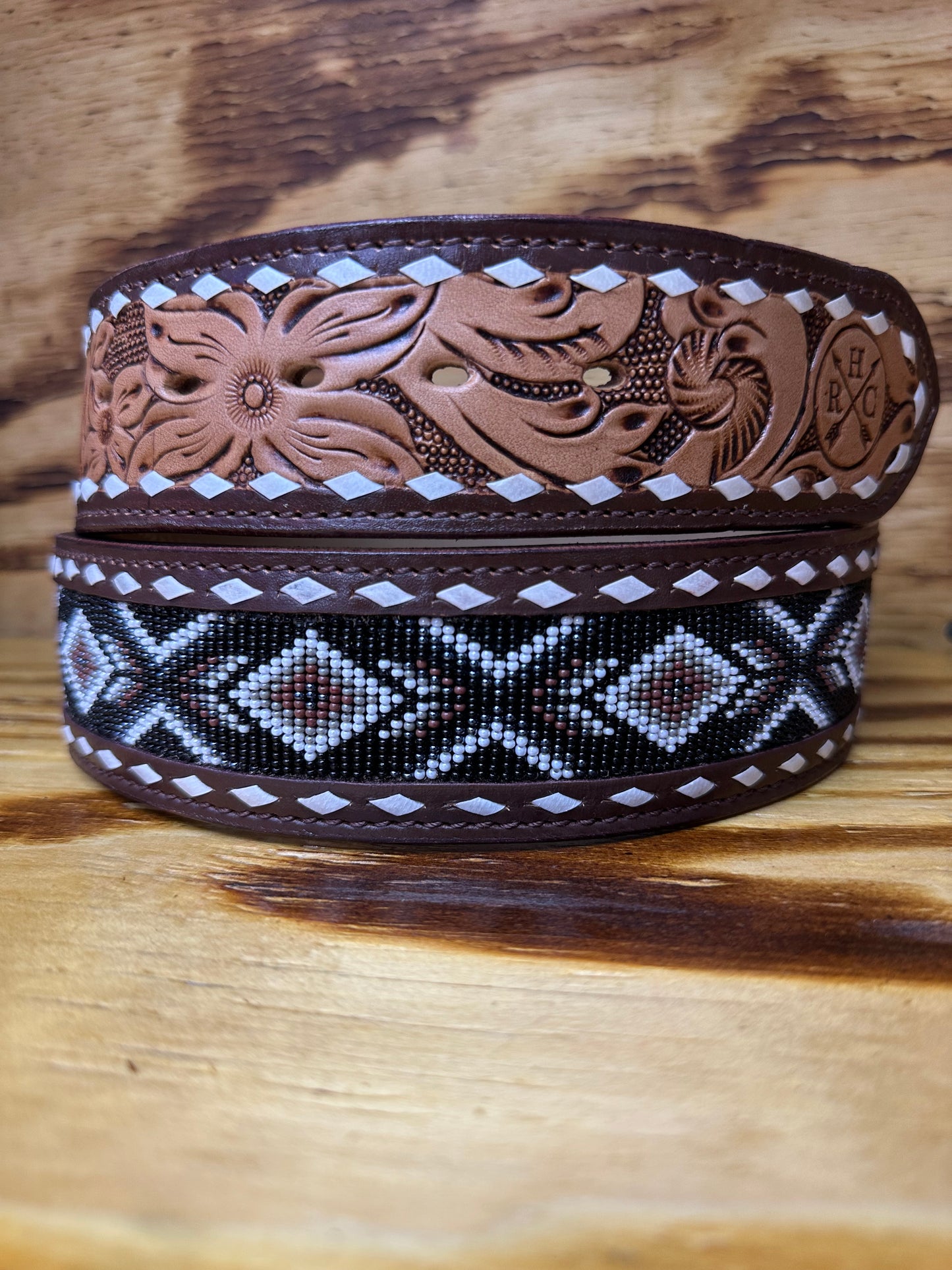 2” Inch Beaded Belt RCH-2010