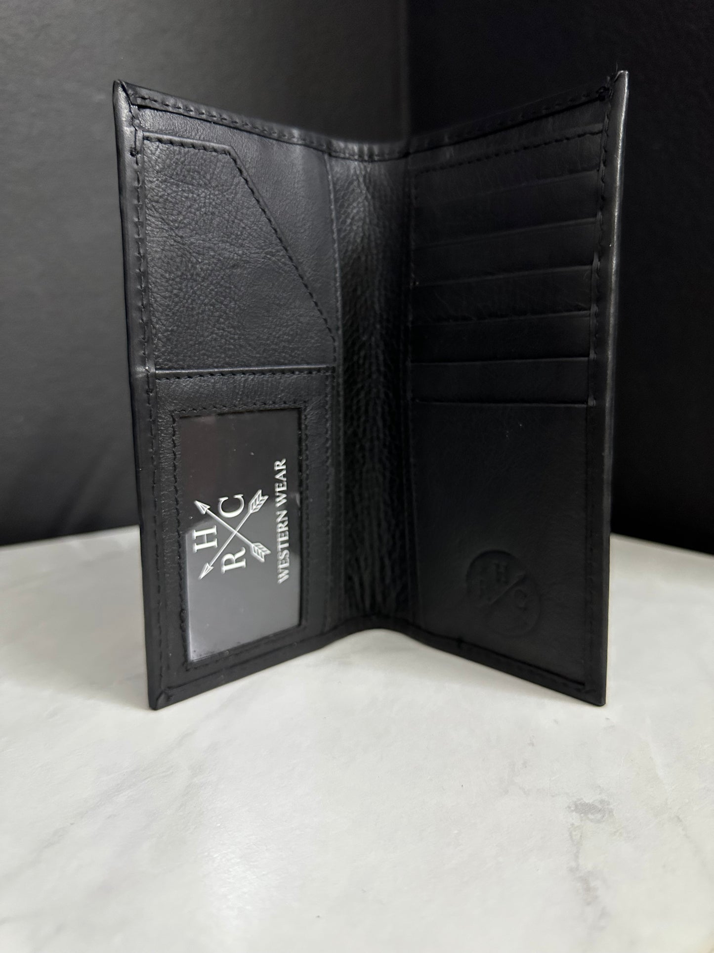 Men Tooled Inlay Beaded Rodeo Wallet-2023