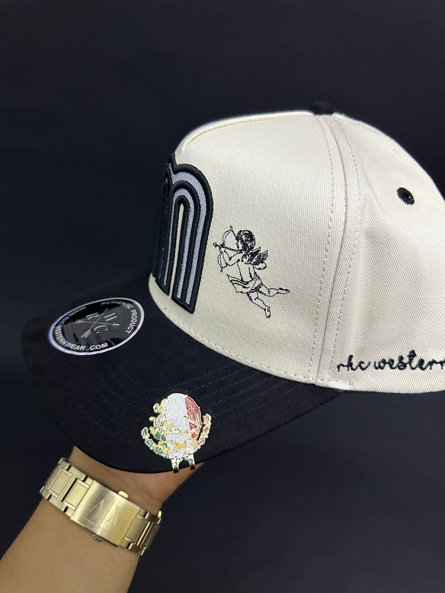 Mexico Tricolor Hat Brim Clip B Lip