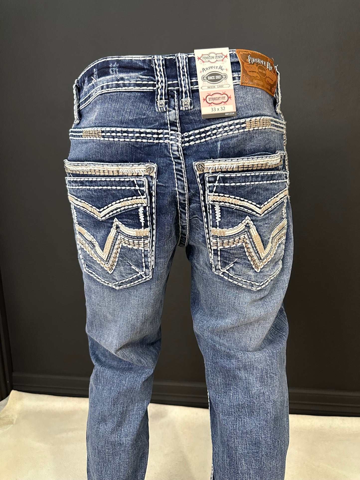 Carter Straight Stretch Men Jeans-2214