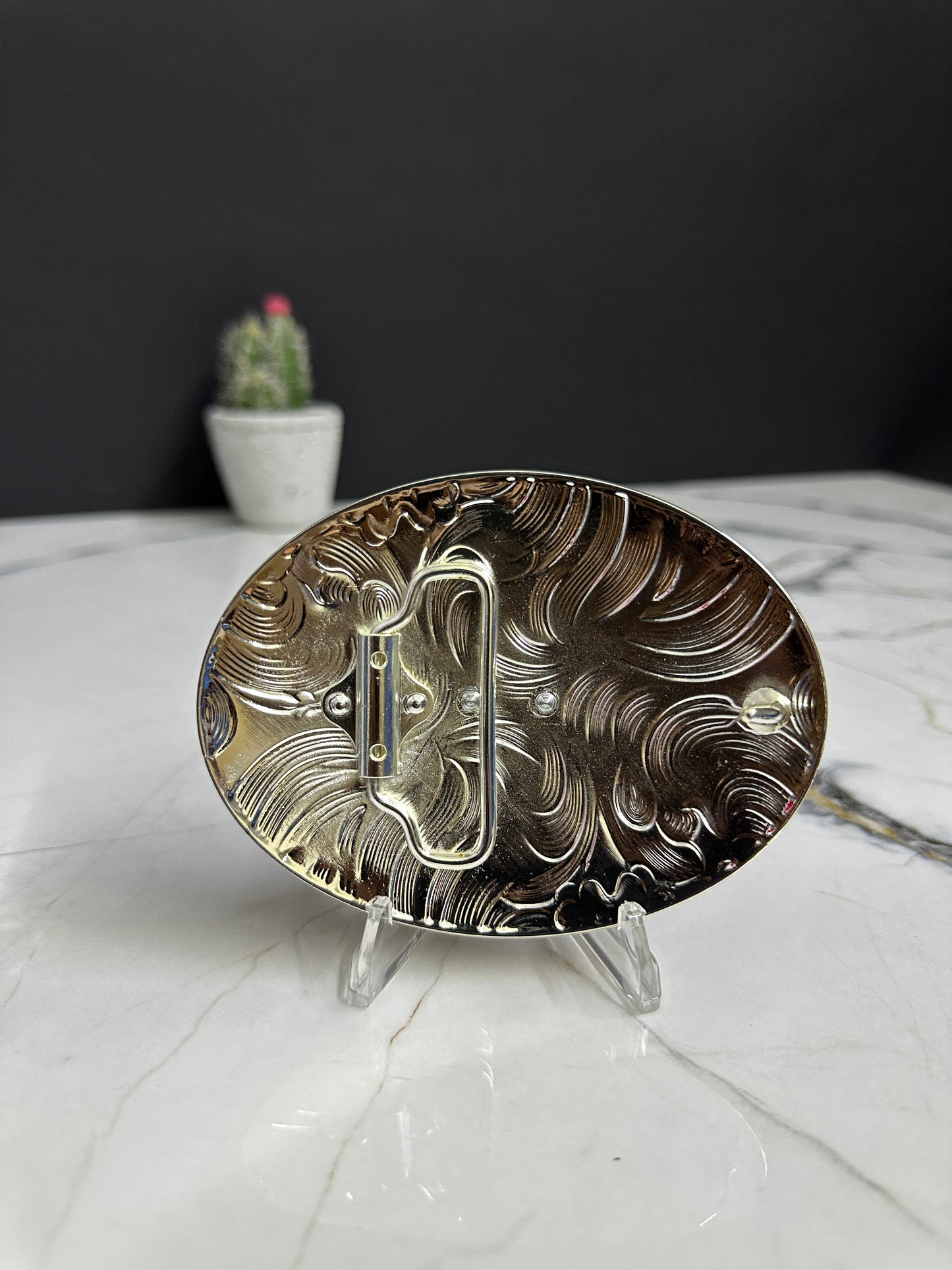 Hereford Long Horn Belt Buckle