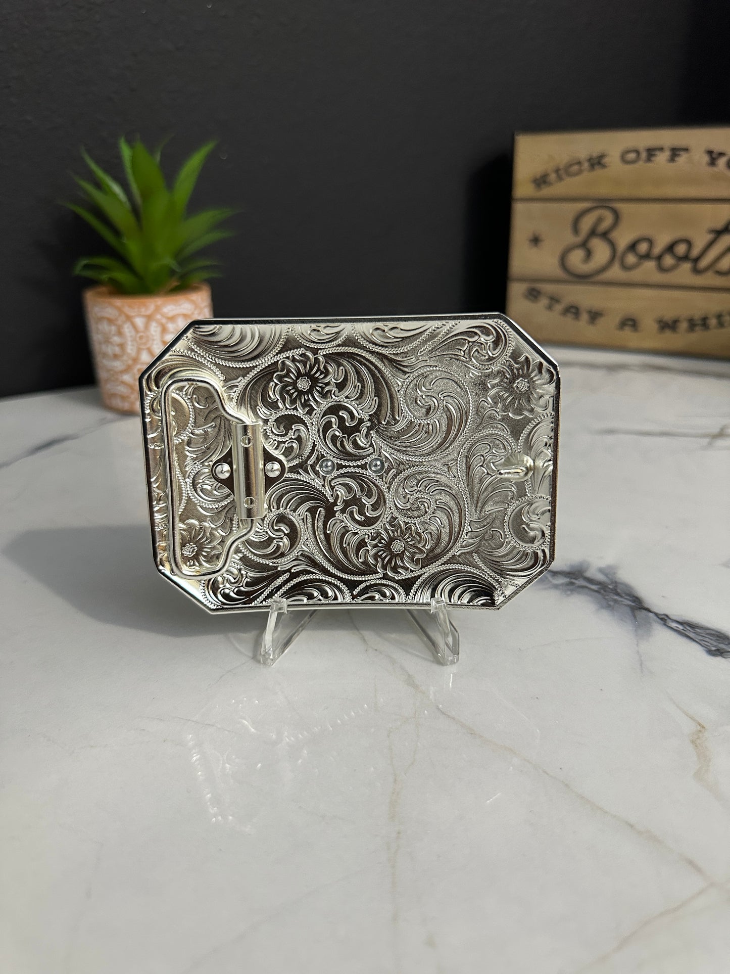 Holstein LongHorn Belt Buckle