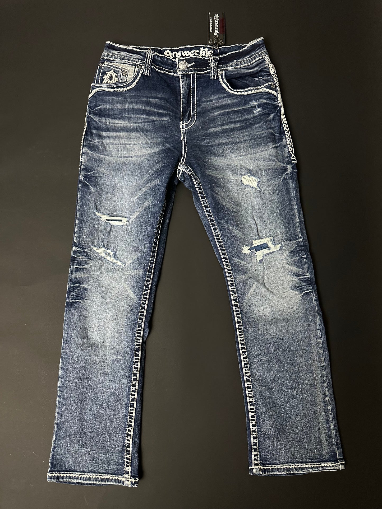 Bosco Straight Stretch Men Western Jeans -2248