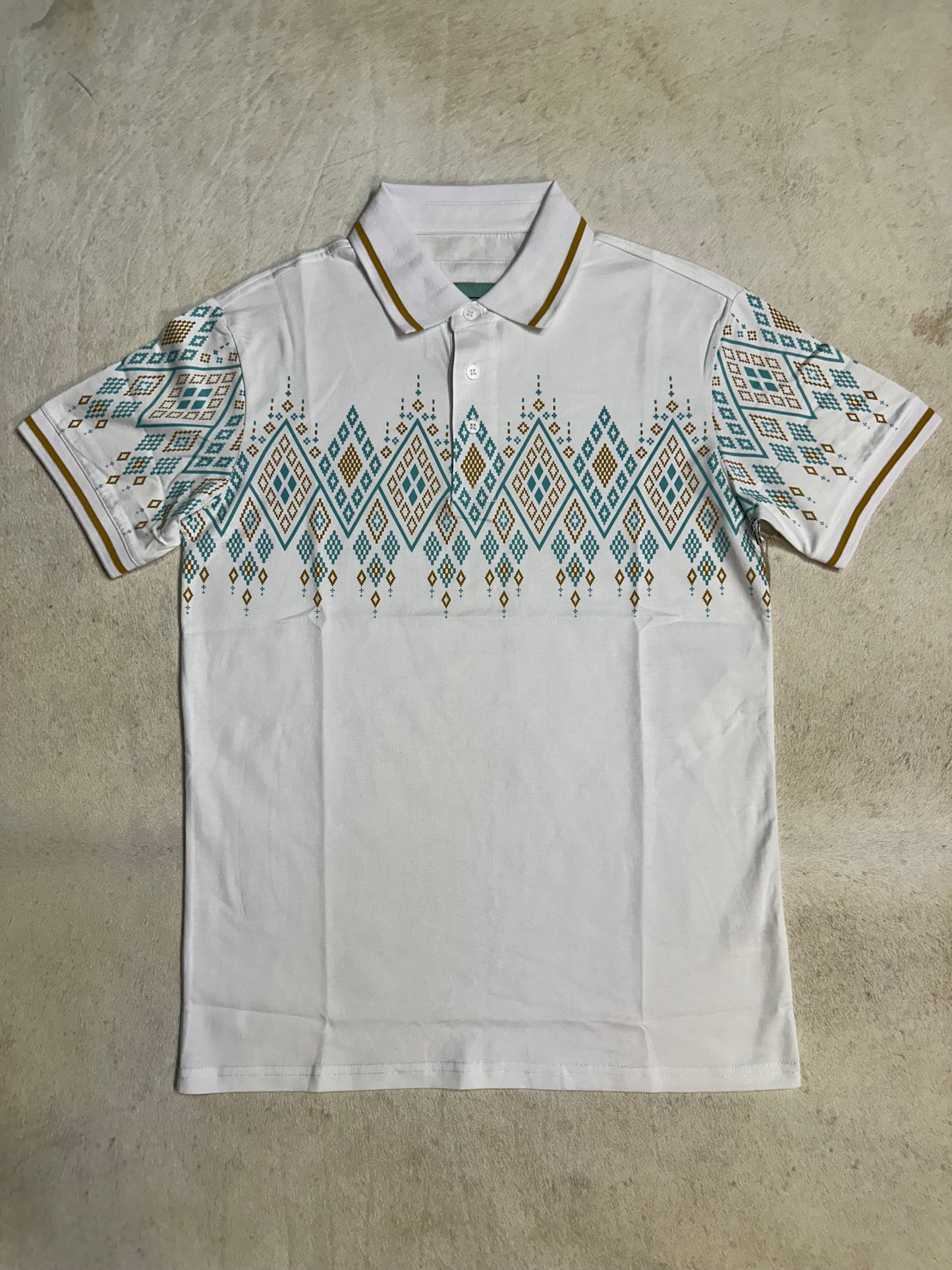 Angel Aztec Polo Shirt-10314