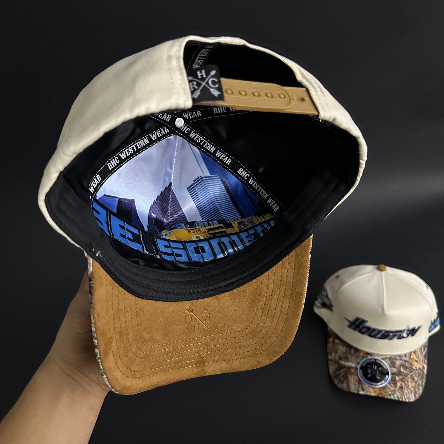 HoustonHeritage Camo SnapBack Hat