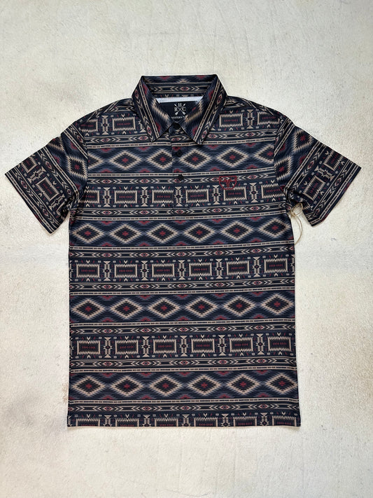 Aimee Dry Fit Aztec Polo 10161