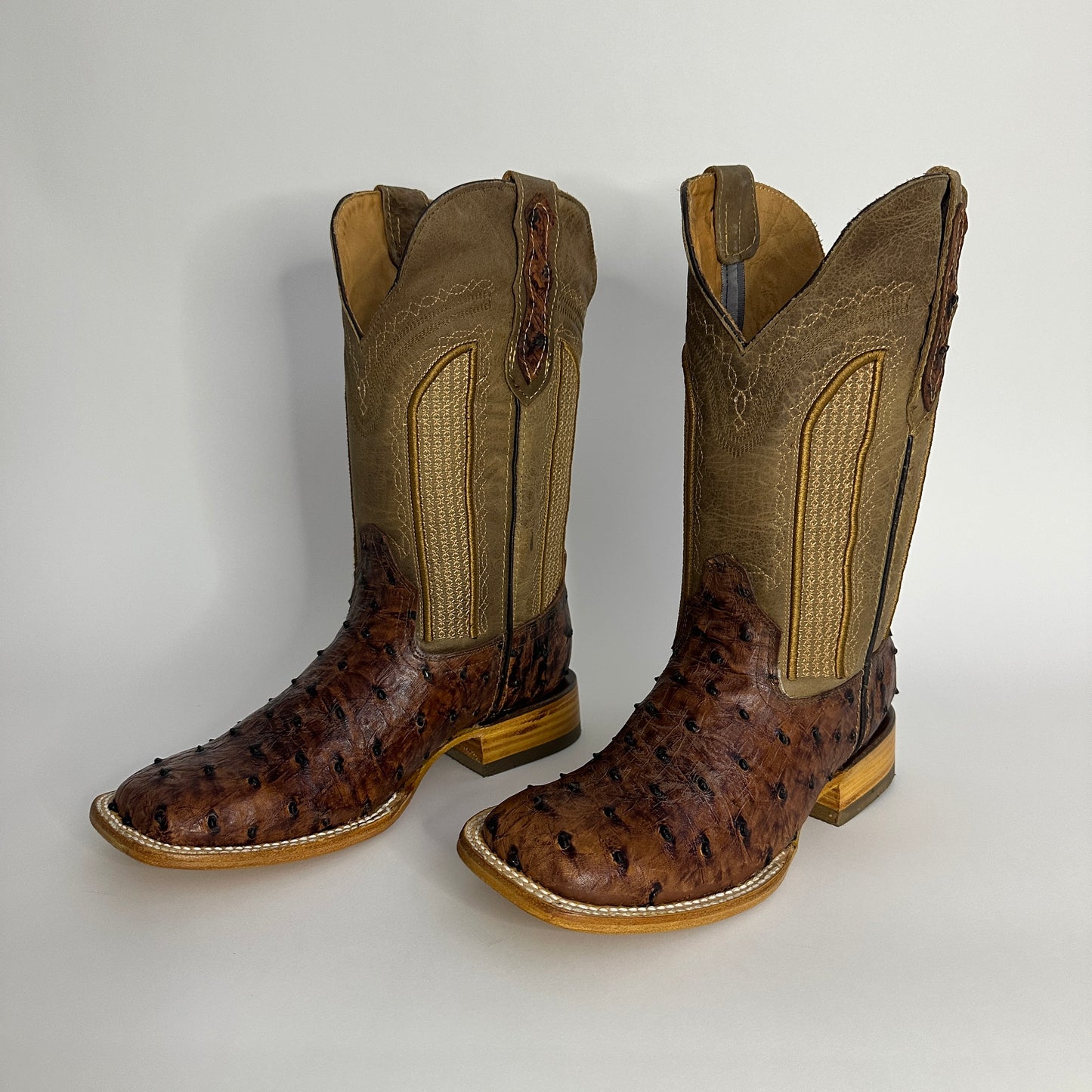Brown Swiss Men CowBoy Boots