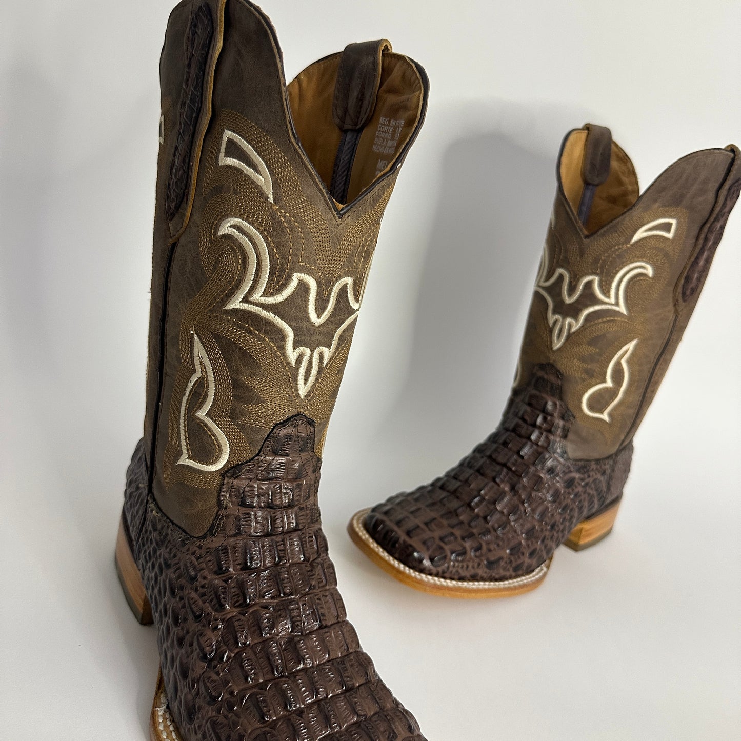 Switzer Brown Men CowBoy Boots