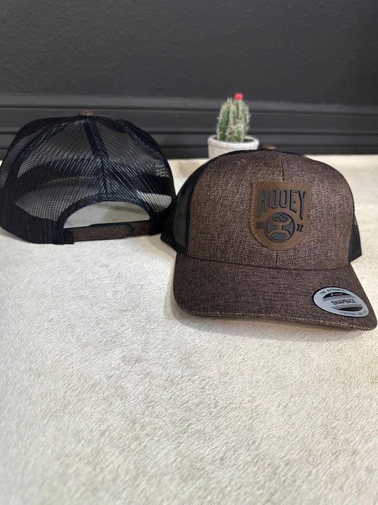 Hooey Brown Black Trucker Hat