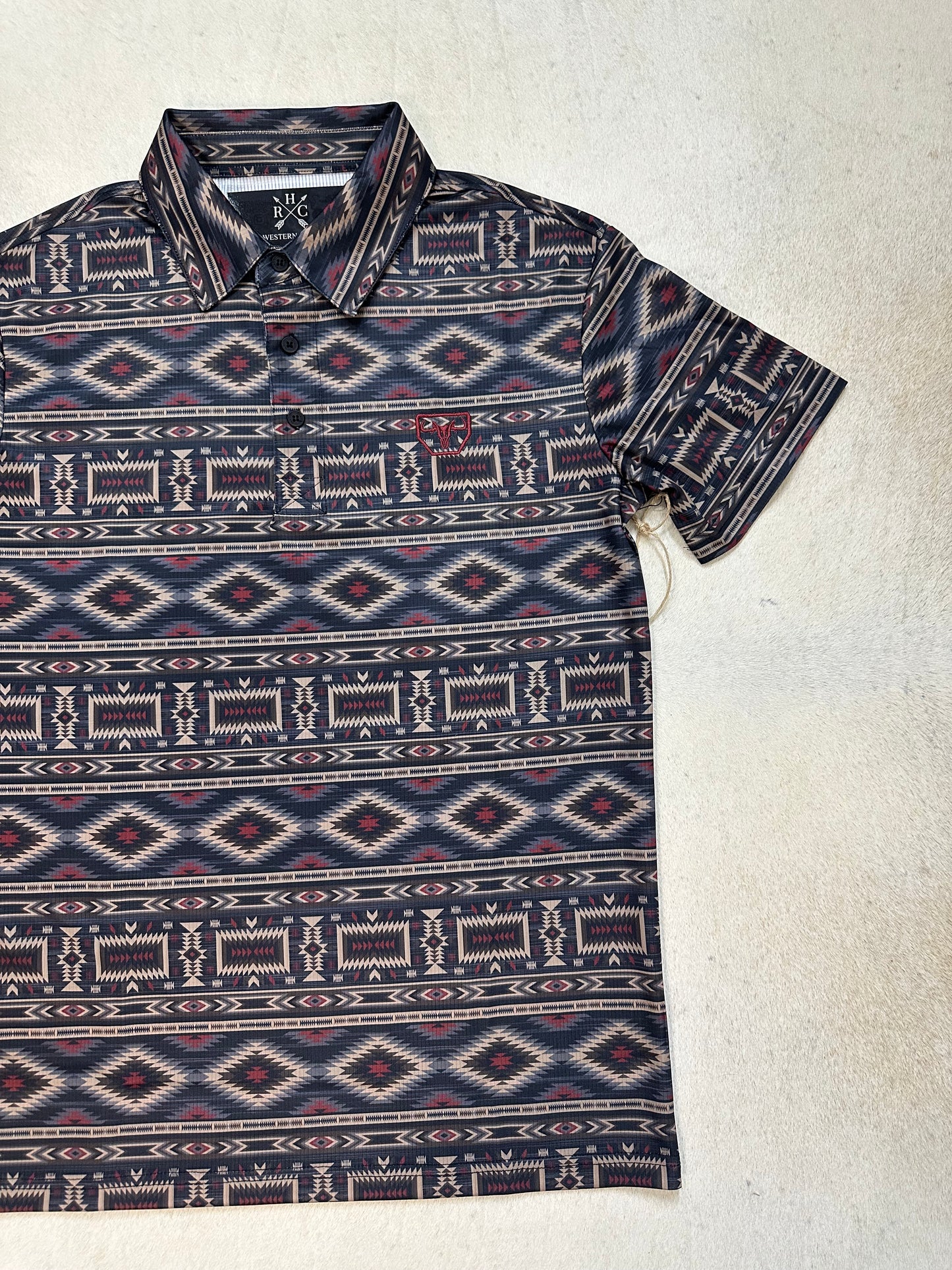 Aimee Dry Fit Aztec Polo 10161