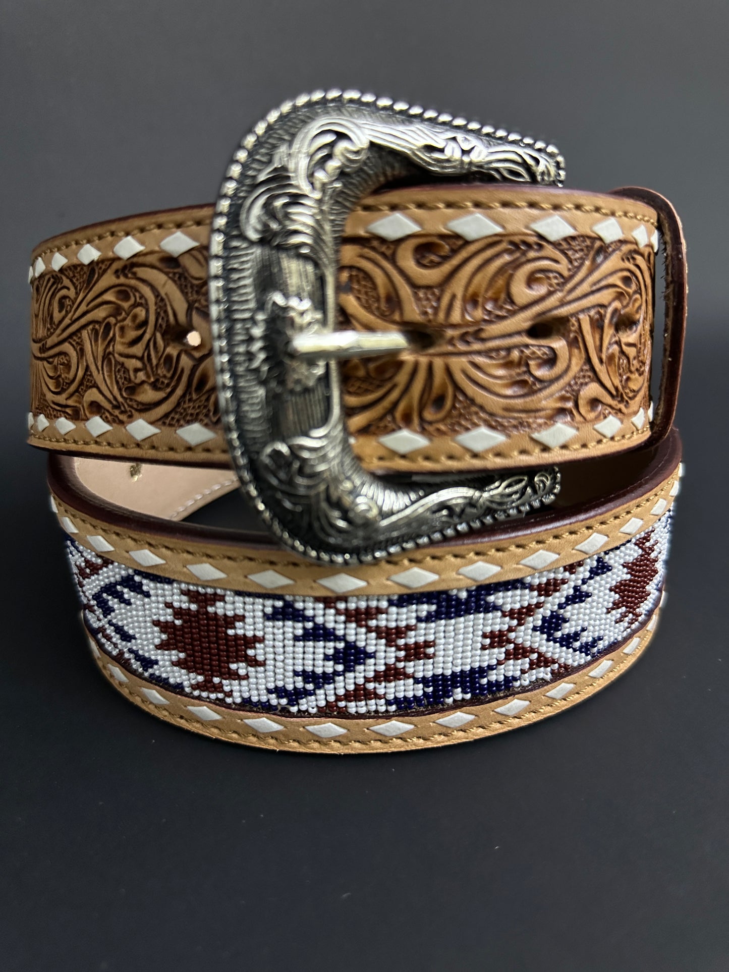 2” Inch Beaded Belt RCH-2041