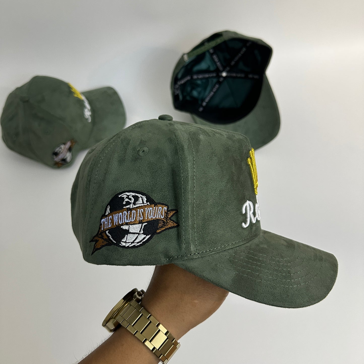 Relax Suede Crown Hat SnapBack