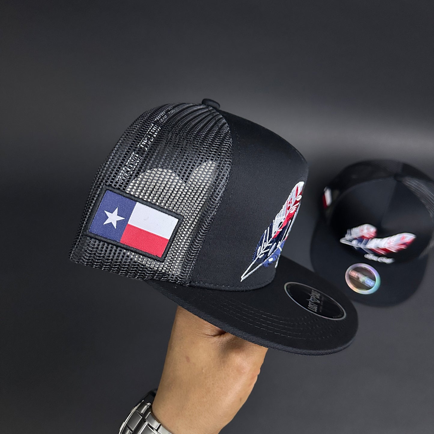 Tx Flat Bill Feather SnapBack