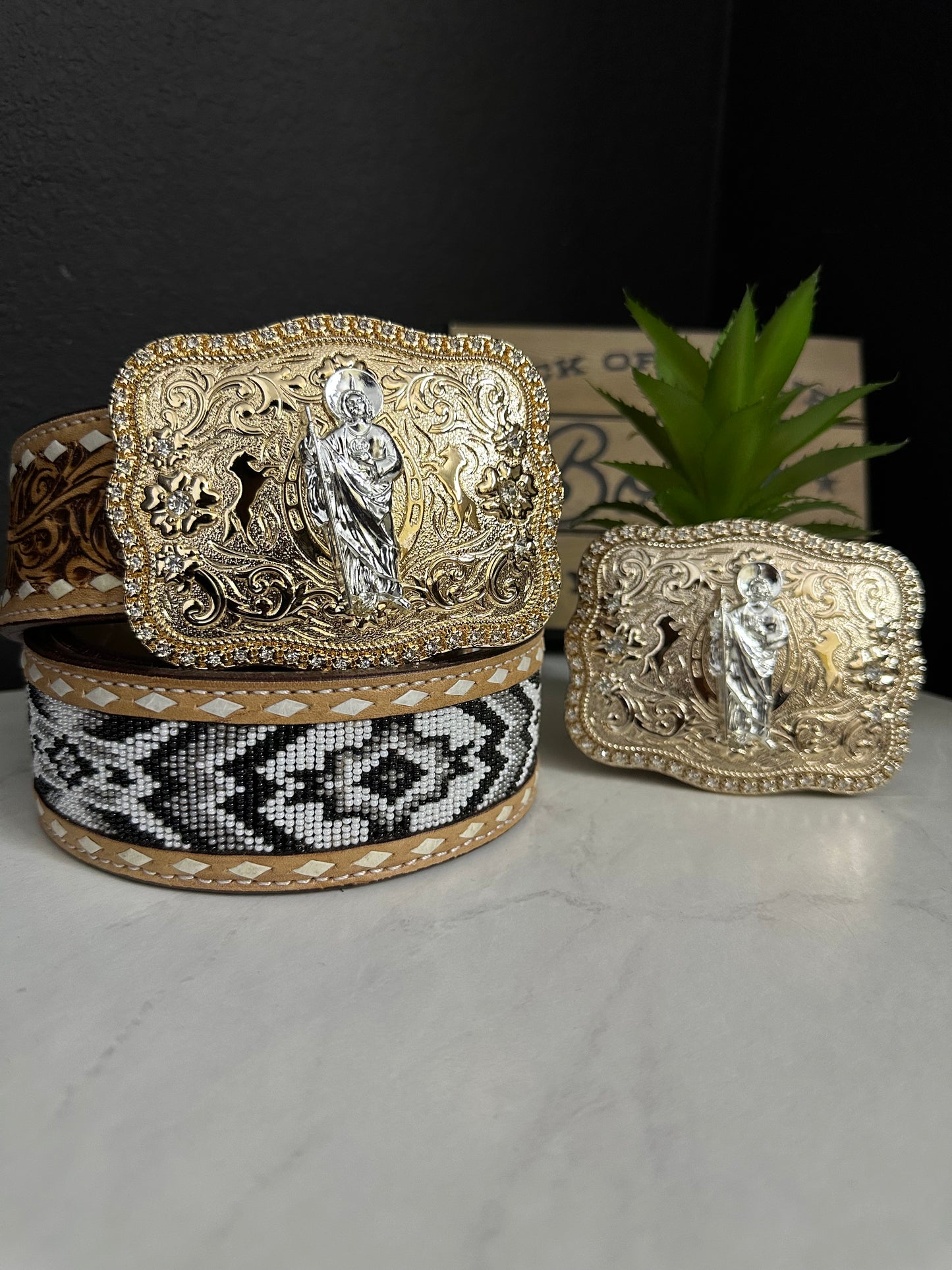 Angus San Judas Tadeo Belt Buckle