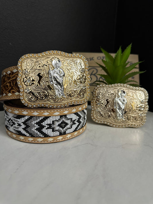 Angus San Judas Tadeo Belt Buckle