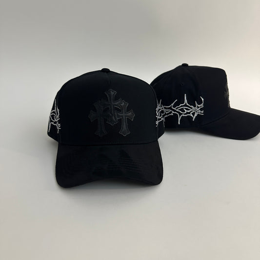 Black Cross Trinity Snapback