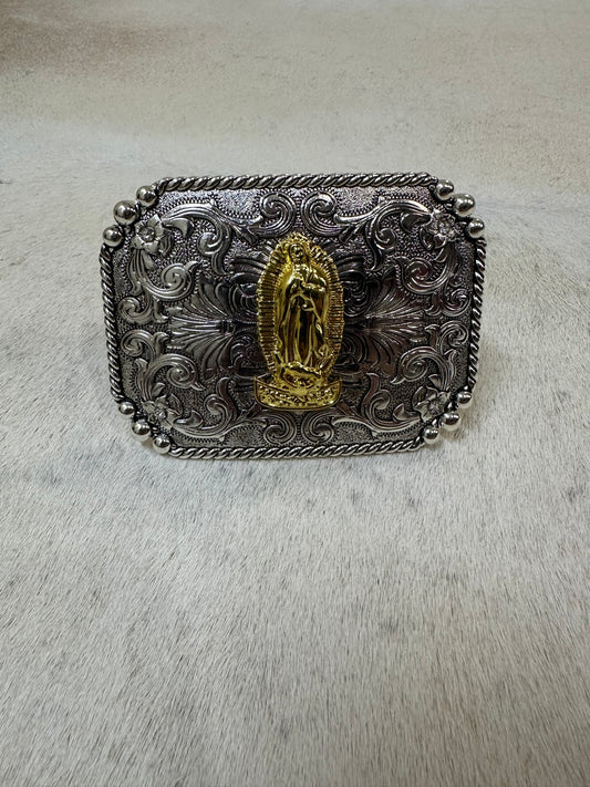 Classic San Judas Tadeo Belt Buckle