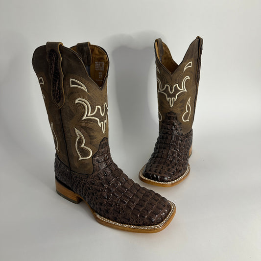 Switzer Brown Men CowBoy Boots