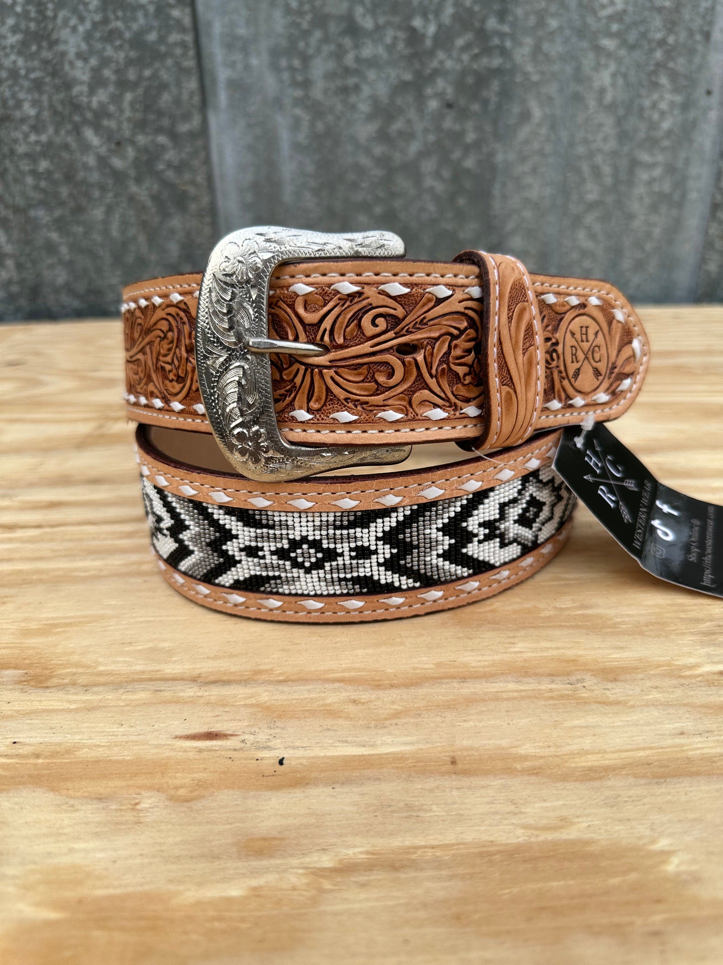 2 Inch Beaded Belt RHC-2009