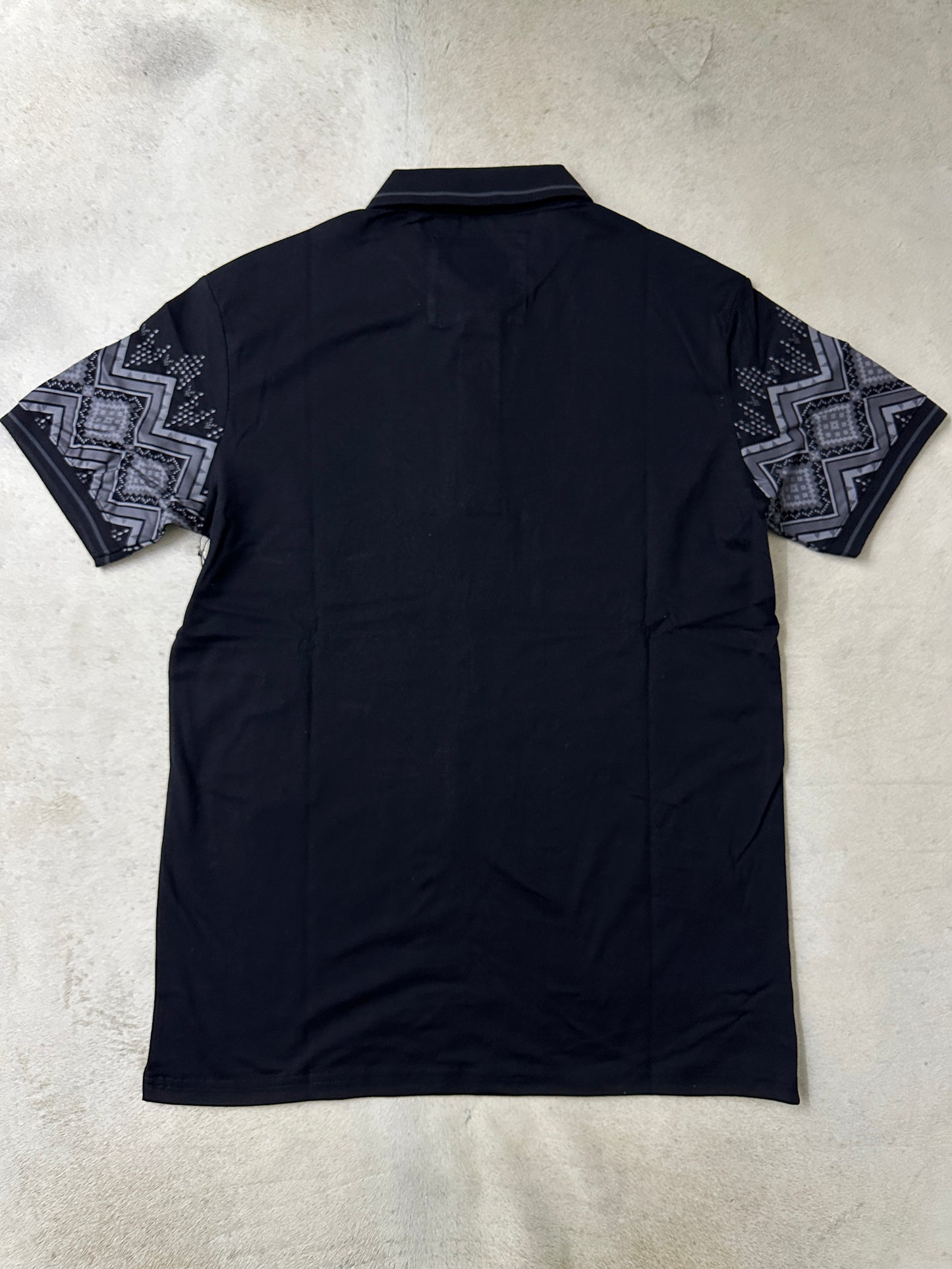 Riven Modern Fit Stretch Cotton Aztec Polo 167