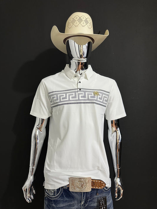 Ramiro White Classic Polo-19