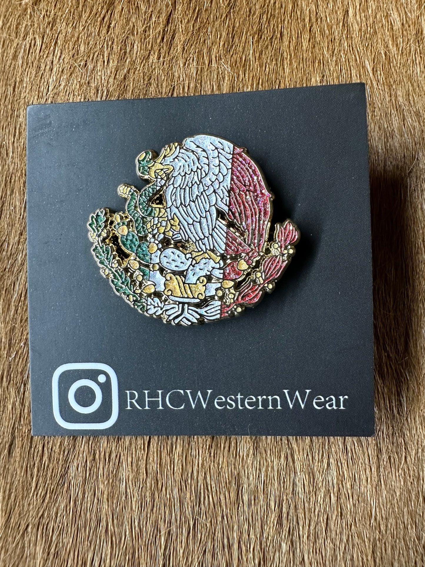 Mexico Eagle Hat Pin