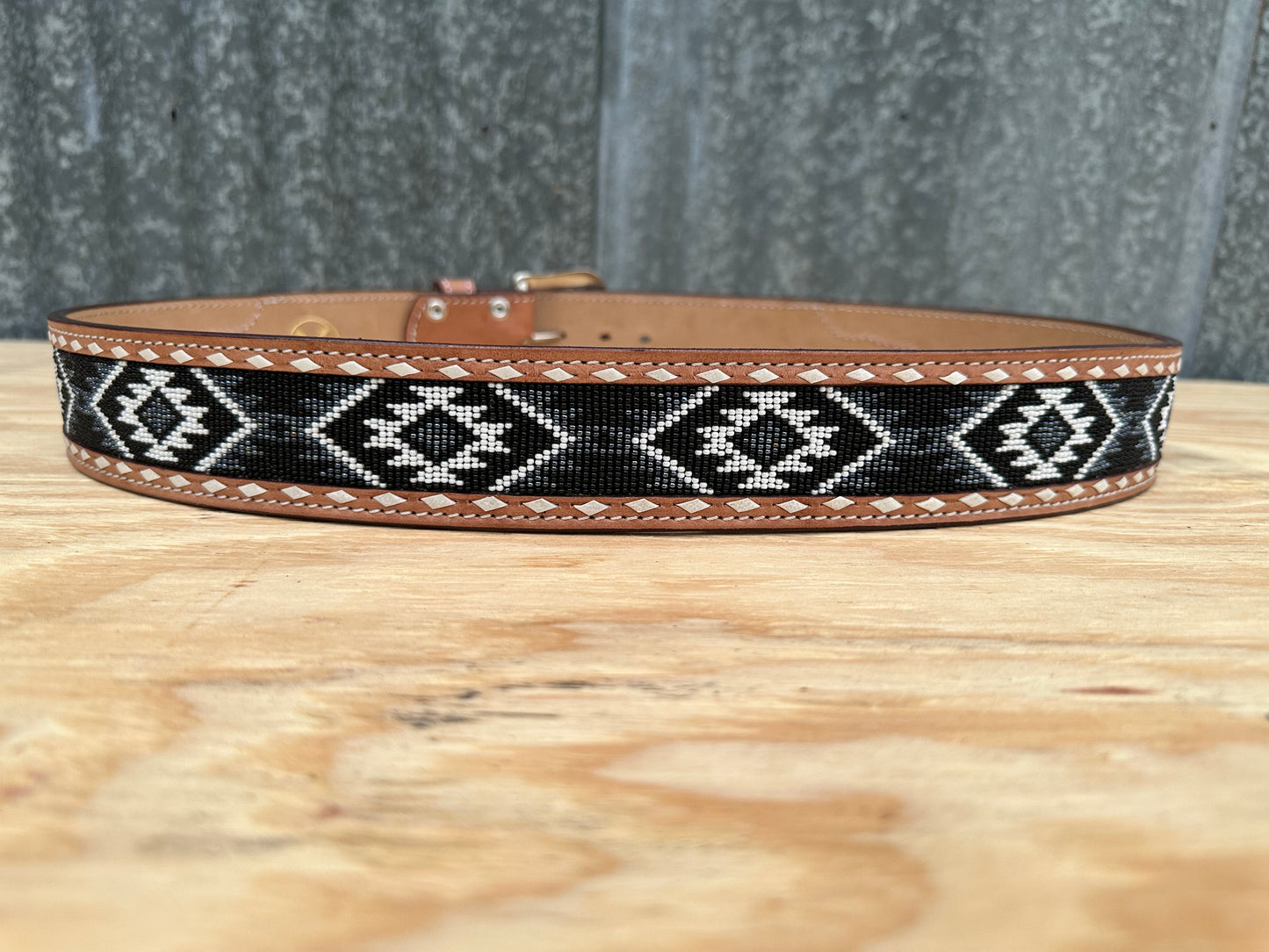 2” Inch Beaded Belt RCH-2001