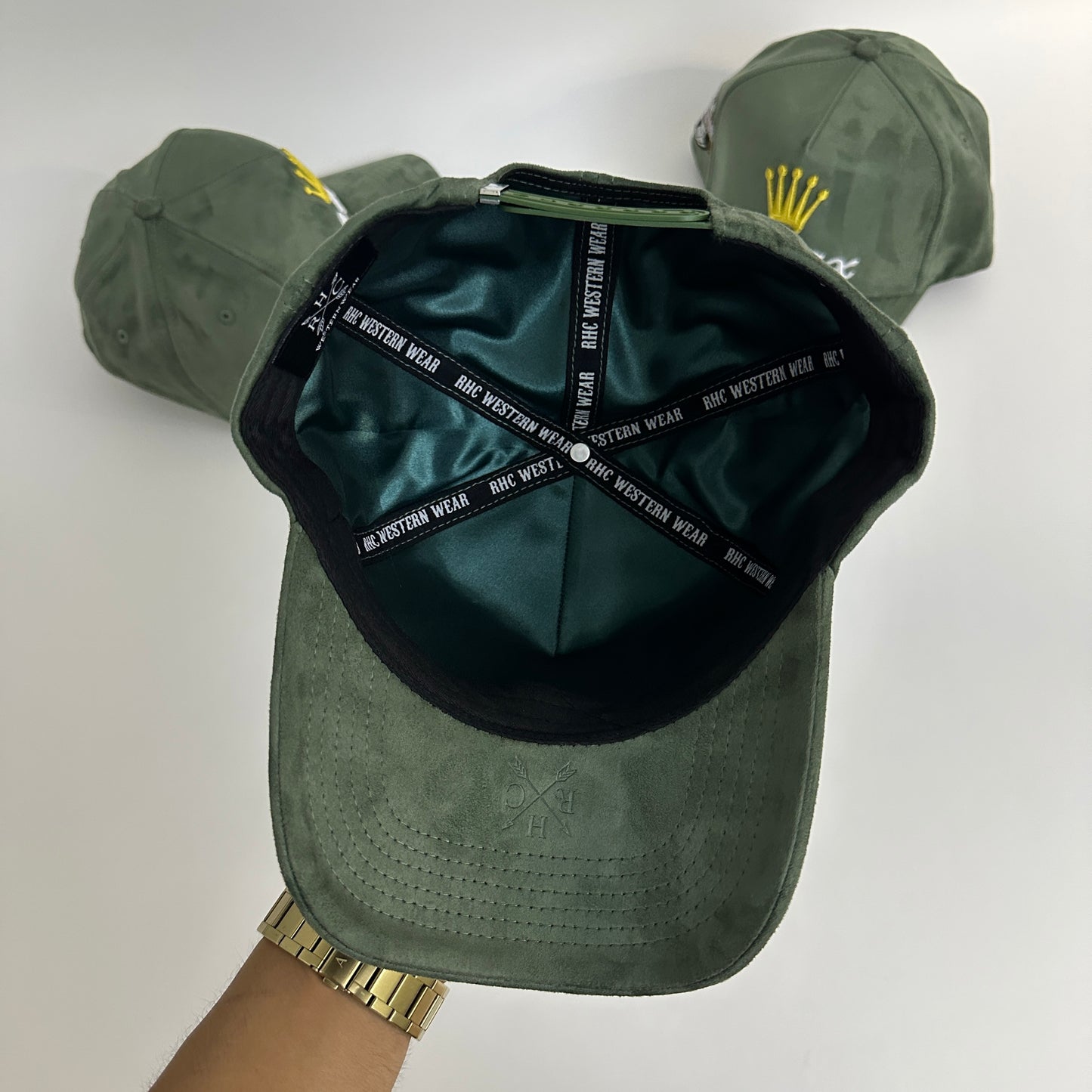Relax Suede Crown Hat SnapBack