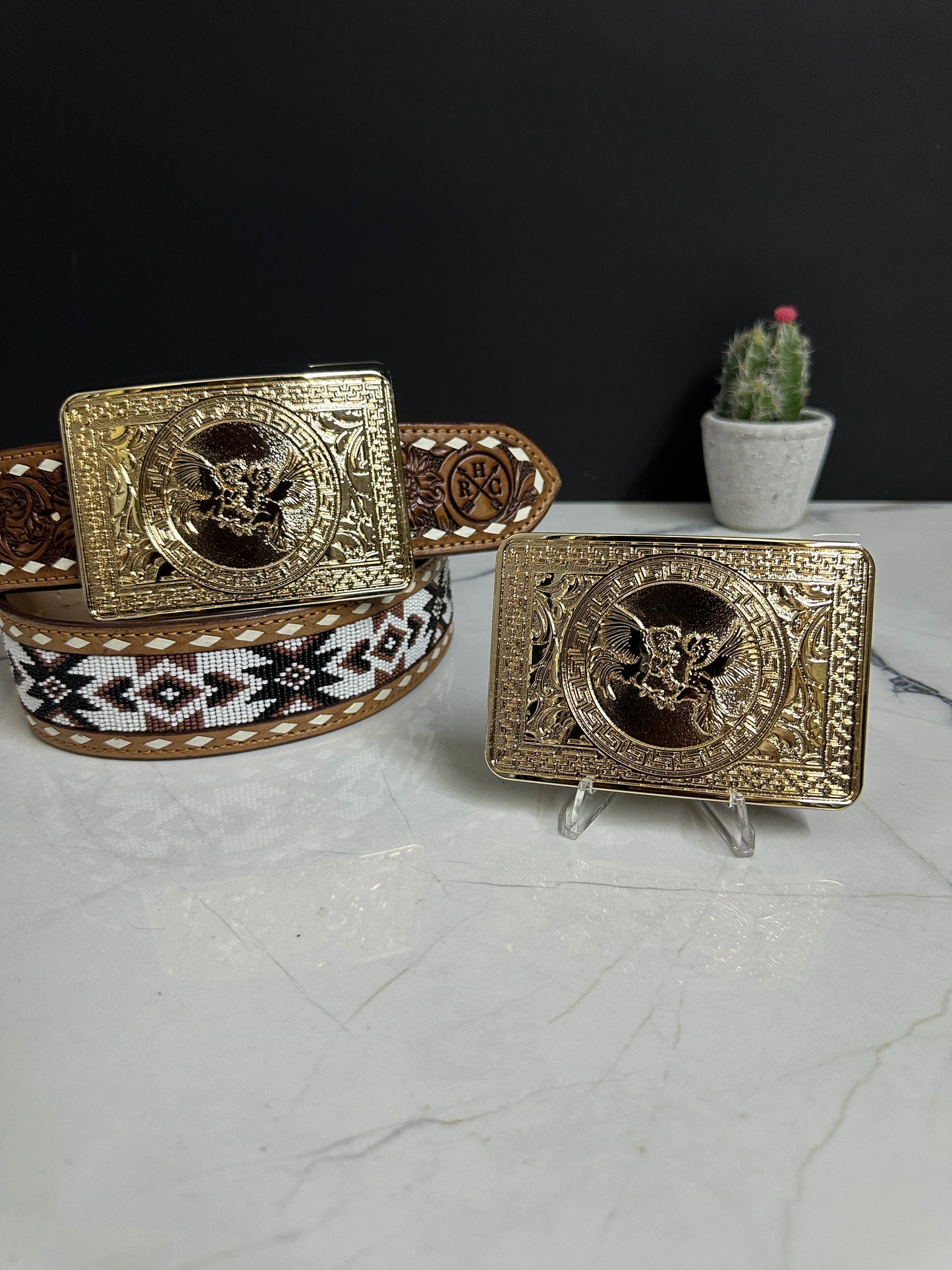 Albany Rose Gold Gallo Belt Buckle