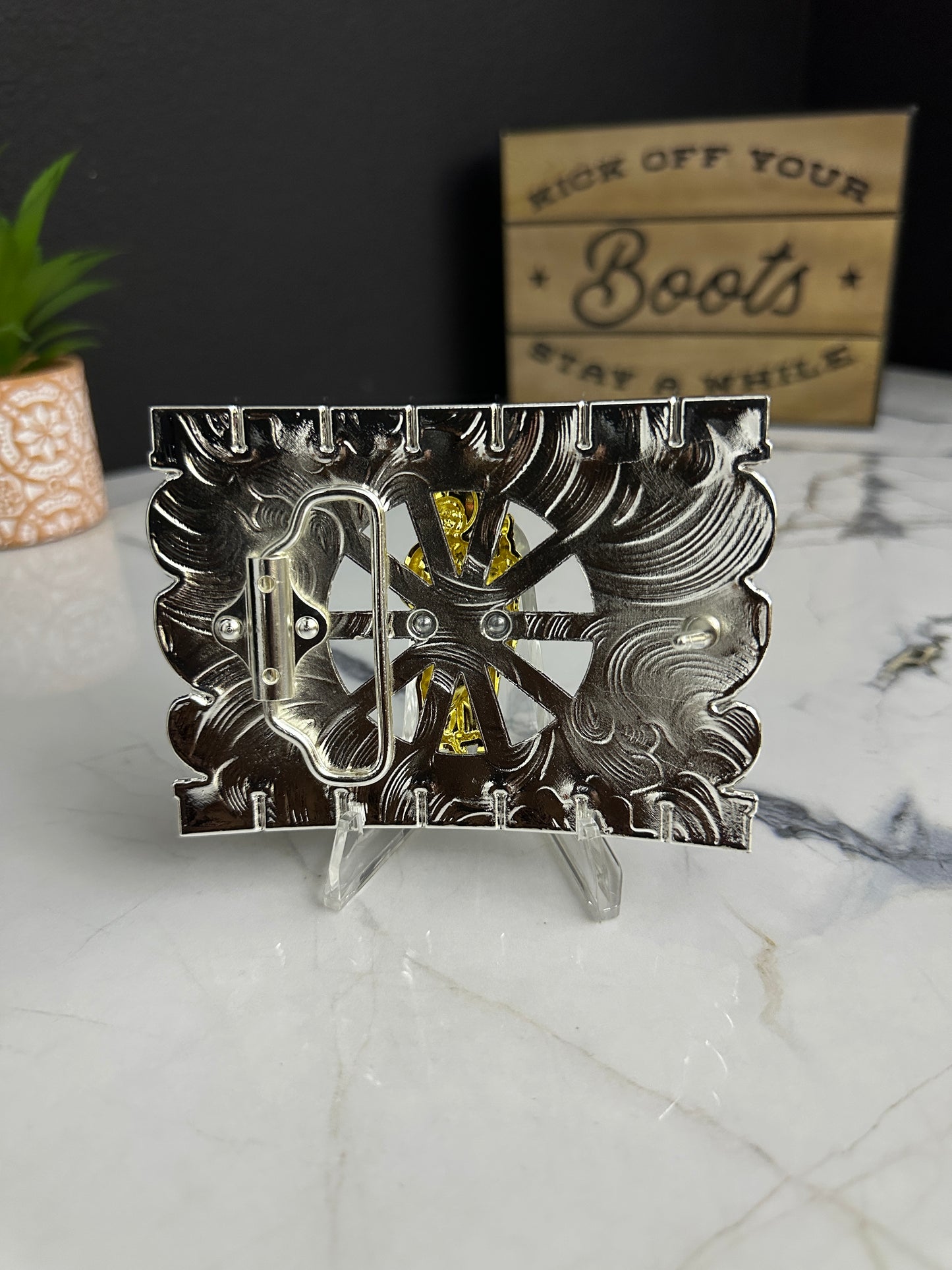 San Jude Tadeo Imperio Belt Buckle