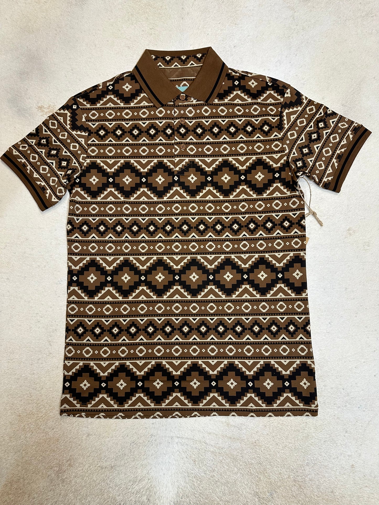 Zayne Aztec Polo-9936