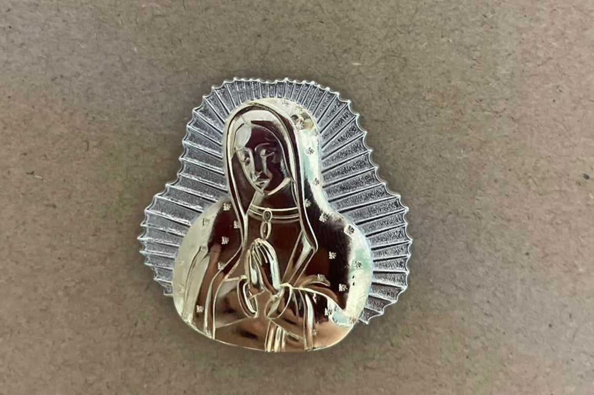 Virgen De Guadalupe Hat Pin