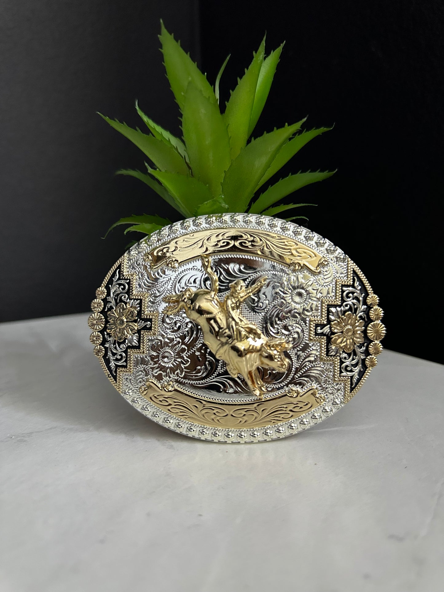 Mason Bull Rider Belt Buckle