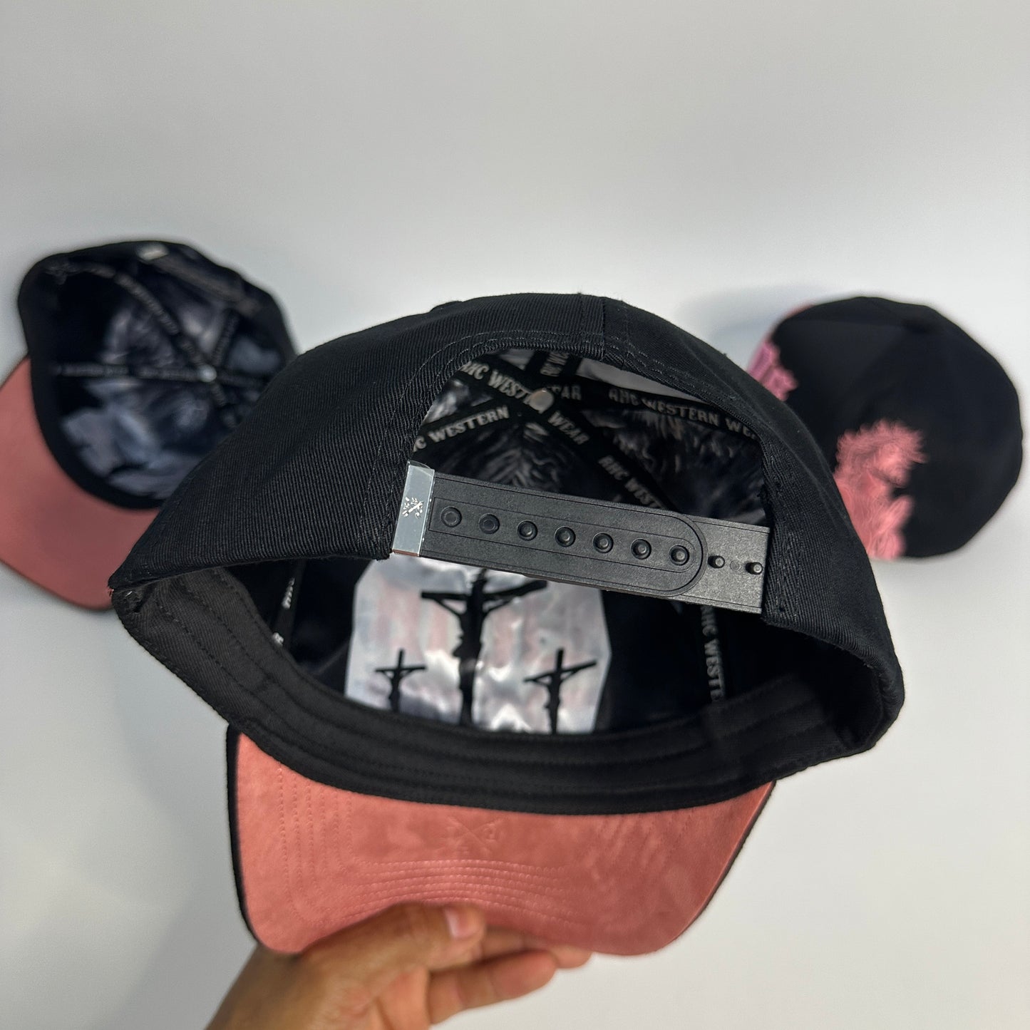 Dios Por Delante RHC Black -Pink Prestige Hat