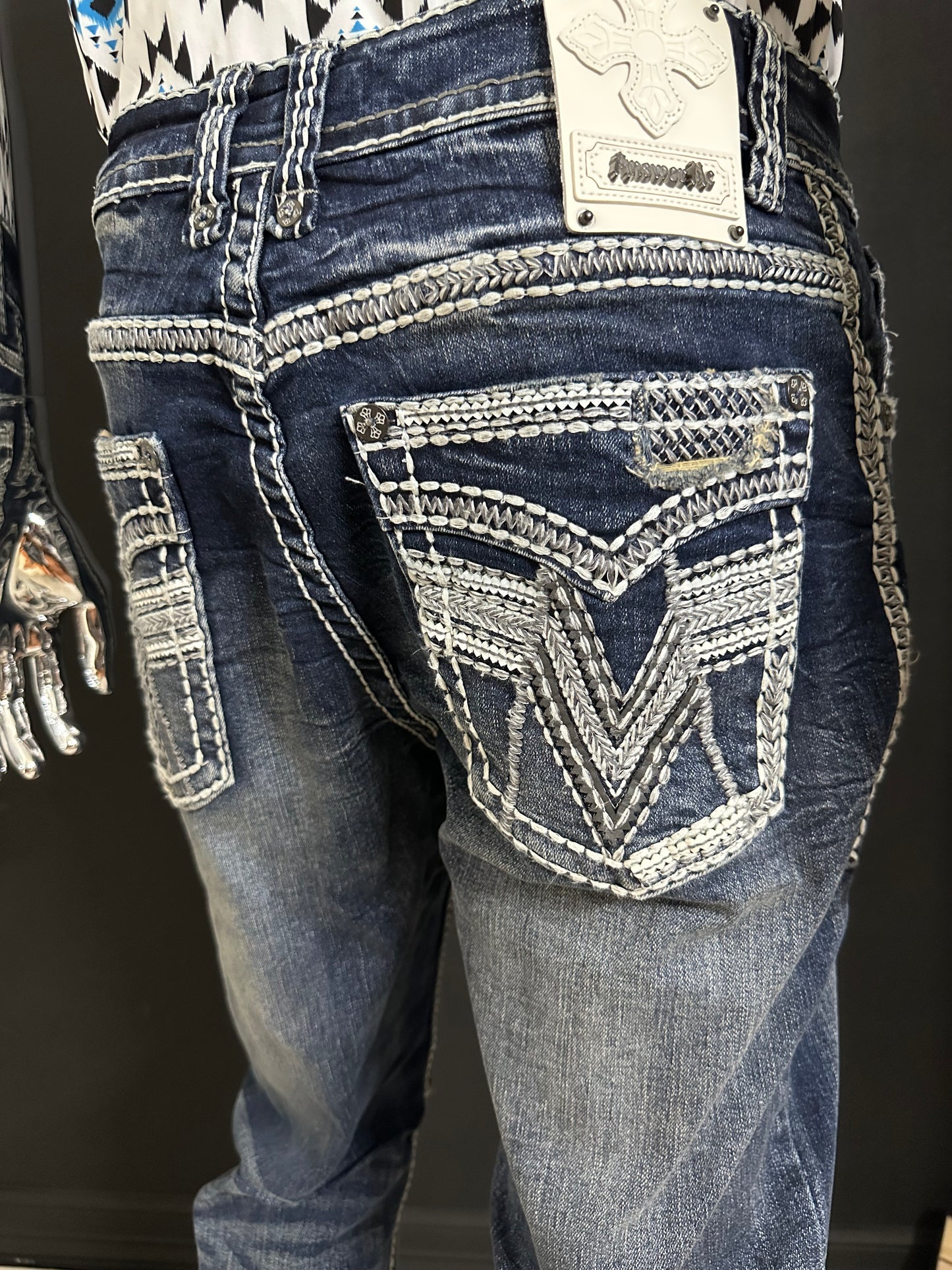 Xavier Straight Men Western Jeans-2249