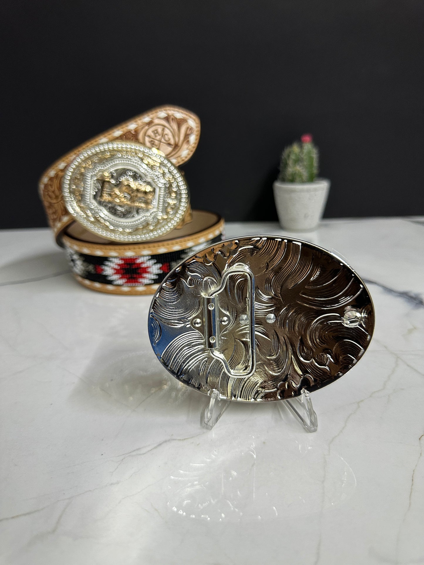 Hereford Praying Cowboy Belt Buckle