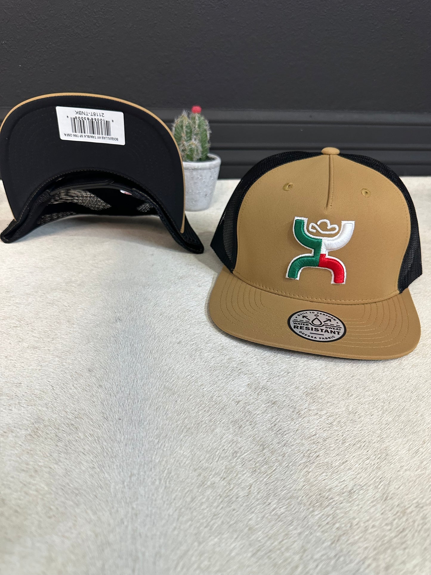 Hooey Mex Tan Black SnapBack