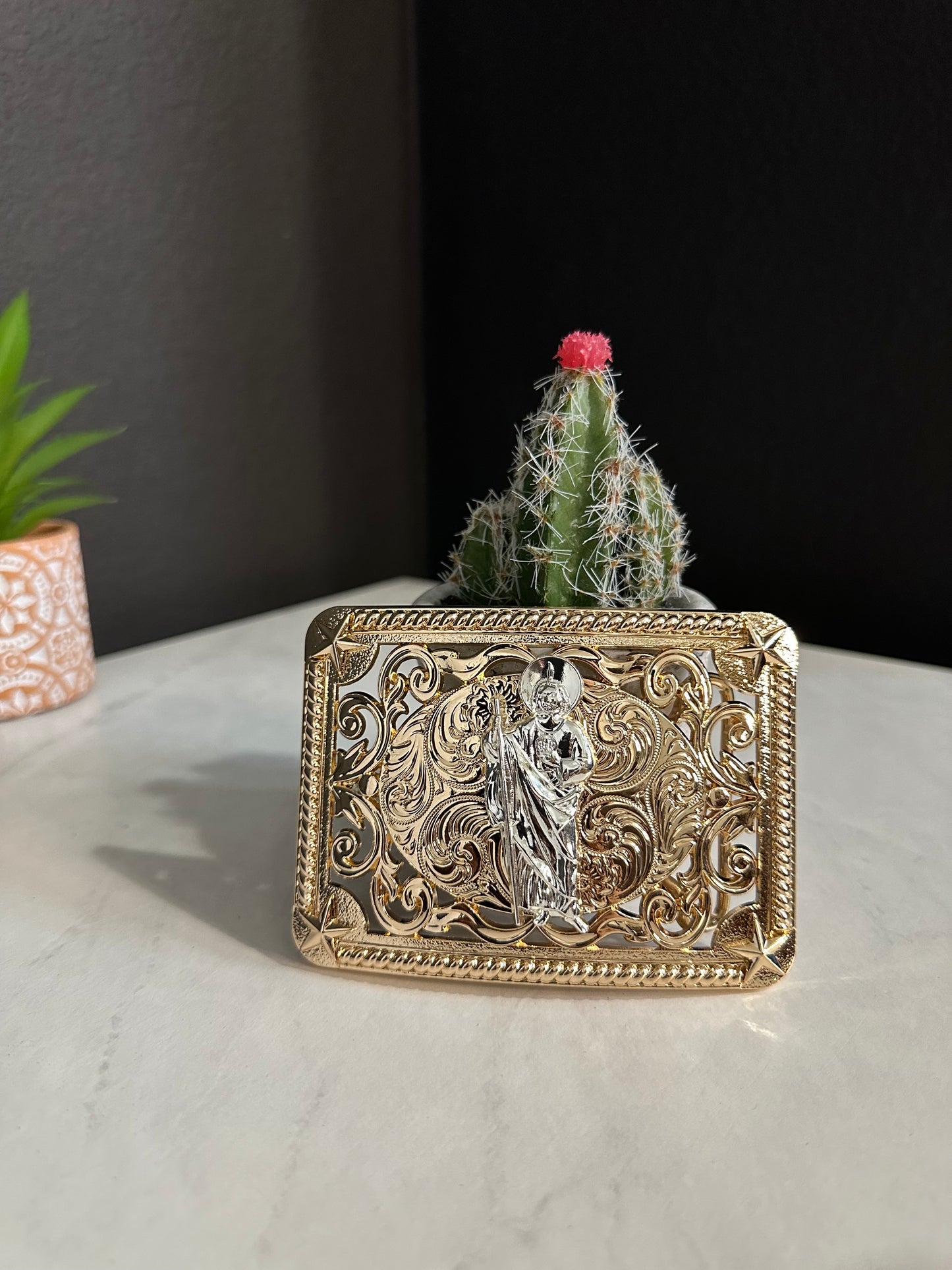 San Judas Tadeo Bradley Belt Buckle