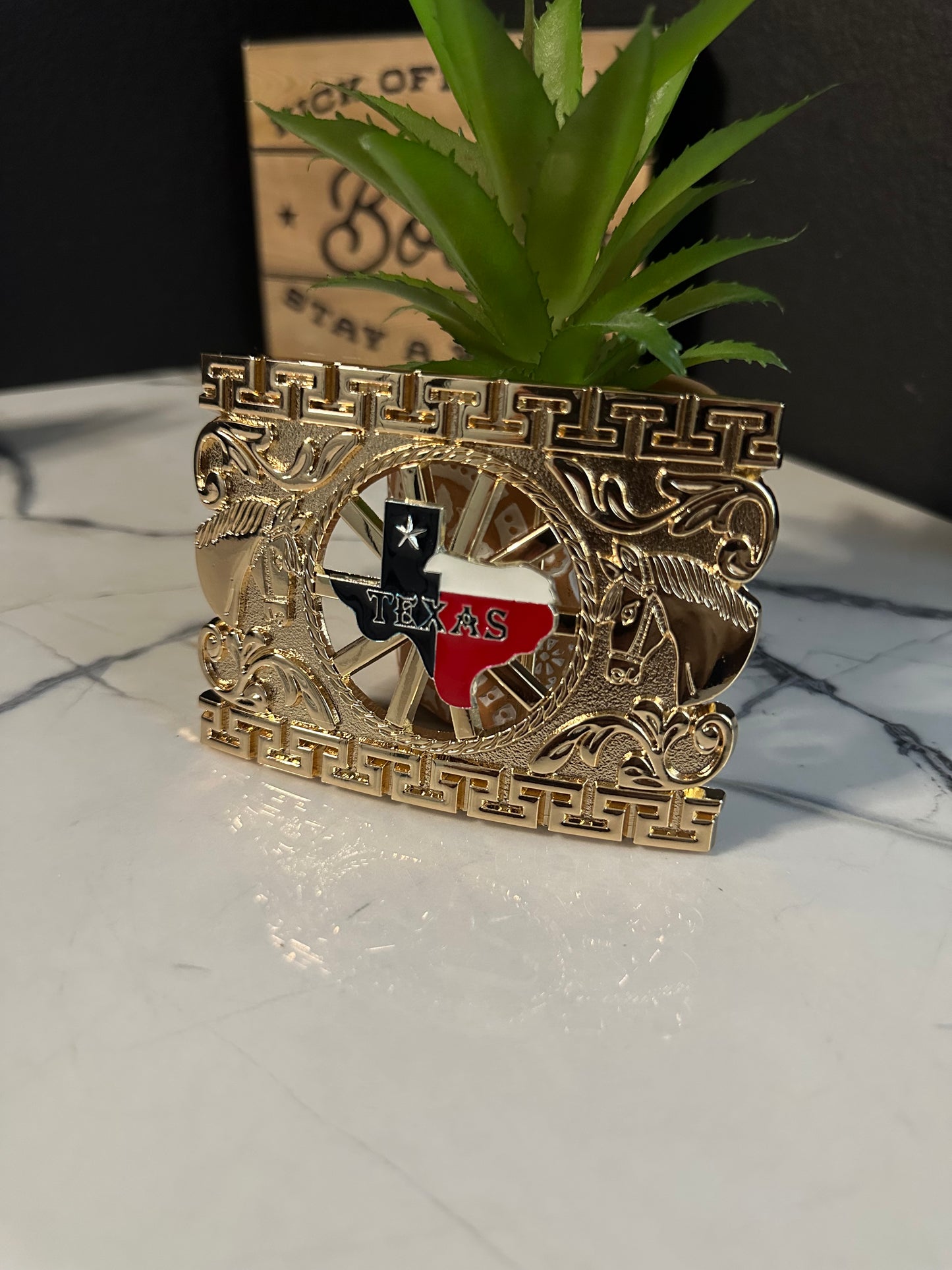 Dylan Rose G Texas Belt Buckle