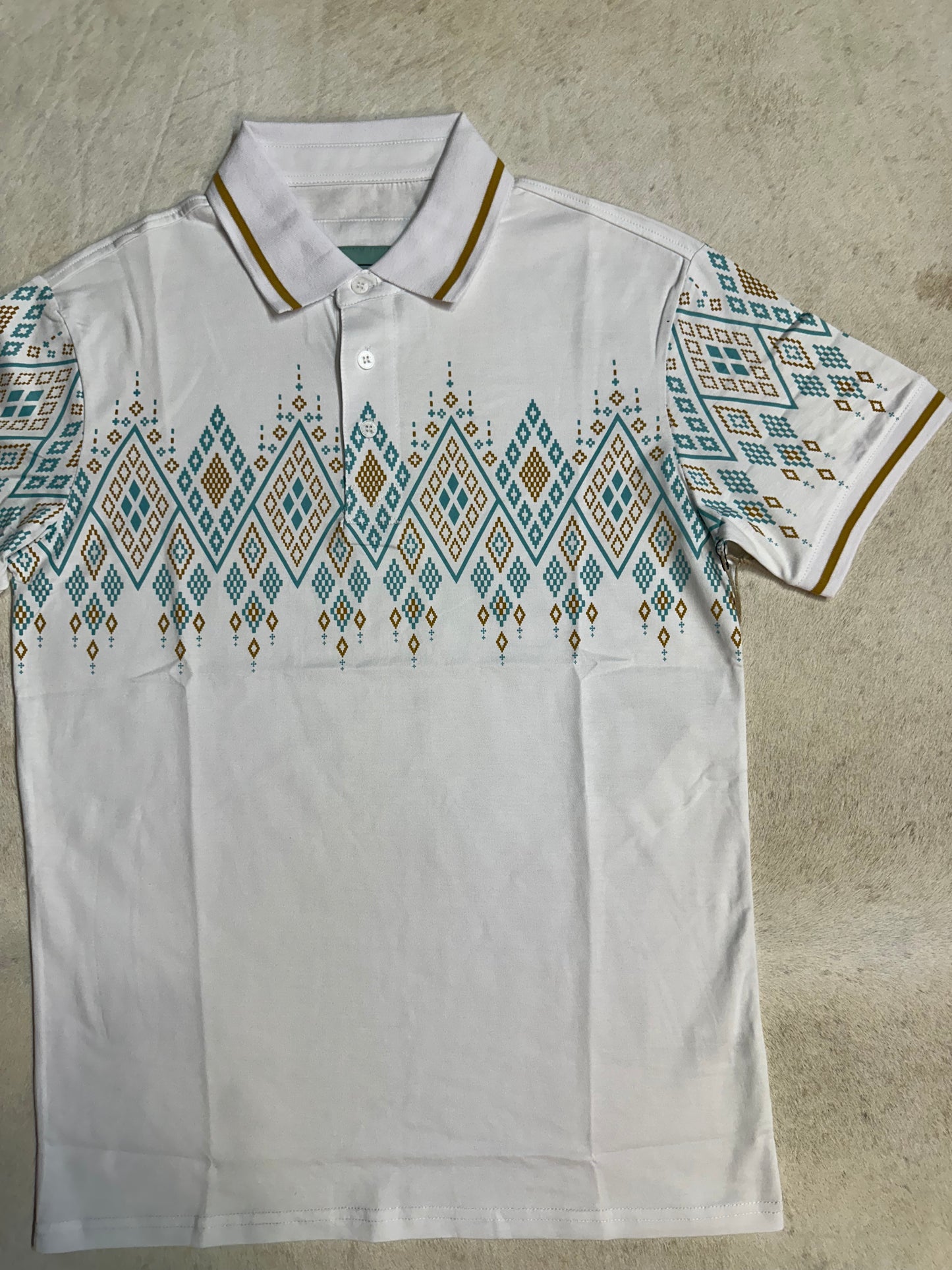 Angel Aztec Polo Shirt-10314