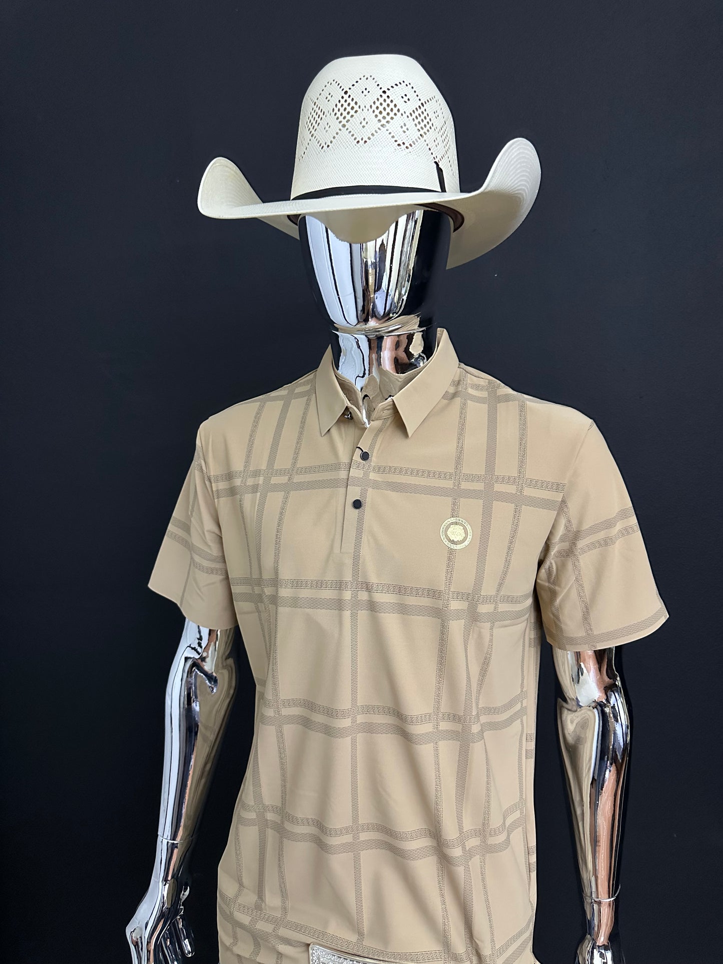 Edward Khaki Classic Polo-17