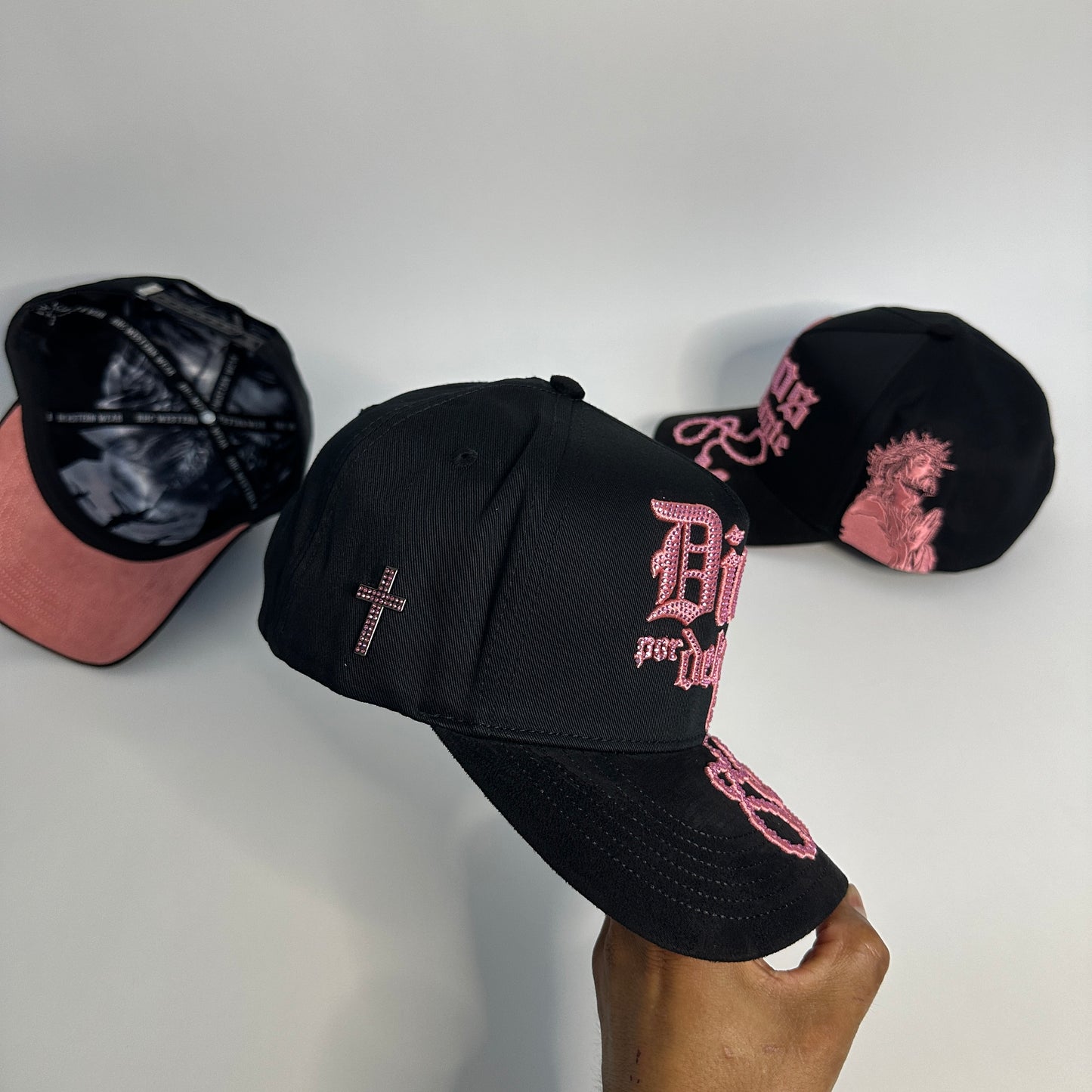 Dios Por Delante RHC Black -Pink Prestige Hat